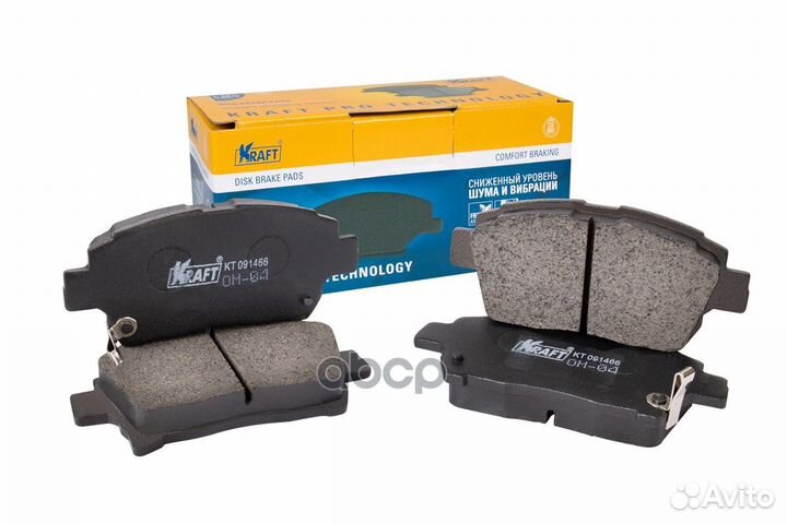 Колодки тормозные KT091466 Kraft