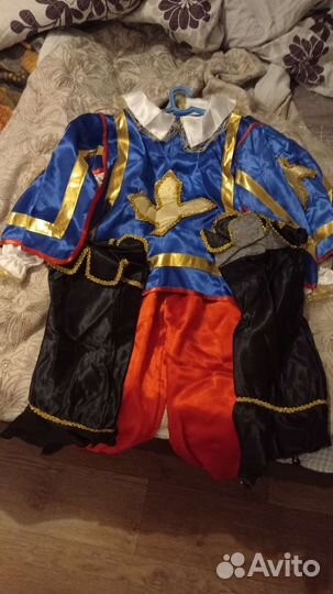 Новогодний костюм для мальчика 122 128