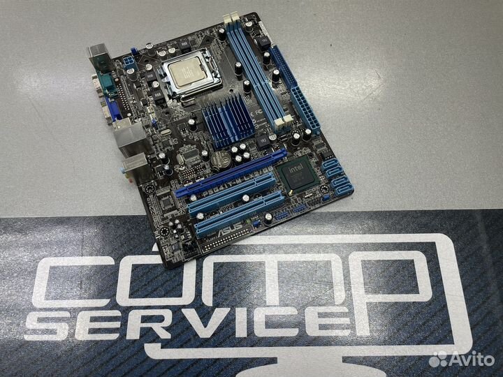 Материнская плата P5G41T-M проц Q6600 4 ядра