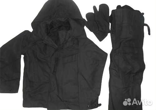 СССР Костюм Танковый тоз-43 Мужской Ретро