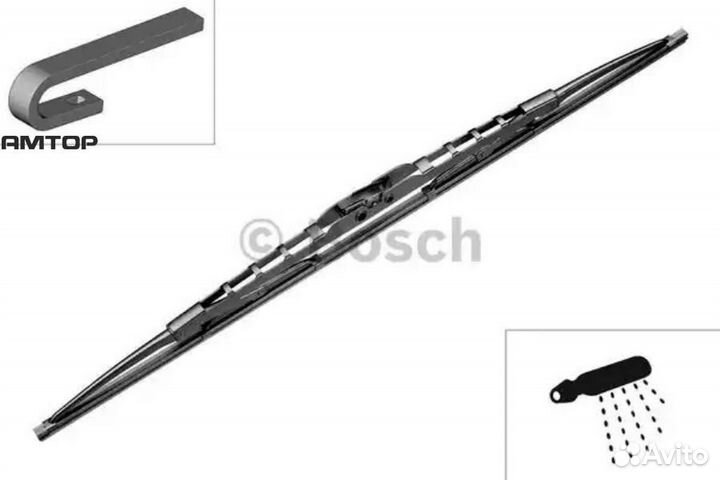 Bosch 3397011310 Щетка стеклоочистителя 650mm с фо