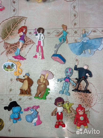 Игрушки из киндера, новые