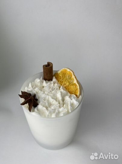 Свеча в стакане