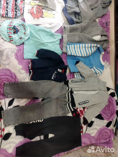 Вещи на мальчика от 3 мес до 1-1,5г