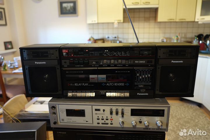 Panasonic RX-CW43 кассетная магнитола