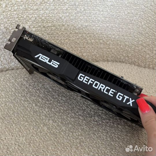 Видеокарта asus GeForce GTX 1650 Dual OC Edition