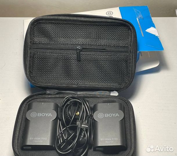 Микрофон петличный Boya, BY-WM4 Pro-К1