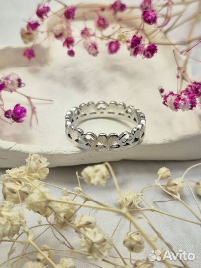 Кольцо медицинская сталь