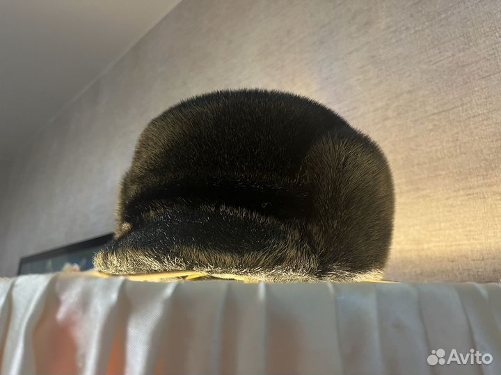 Меховая мужская шапка