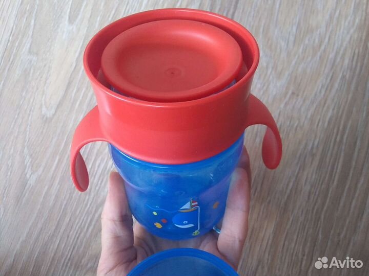 Поильник непроливайка avent