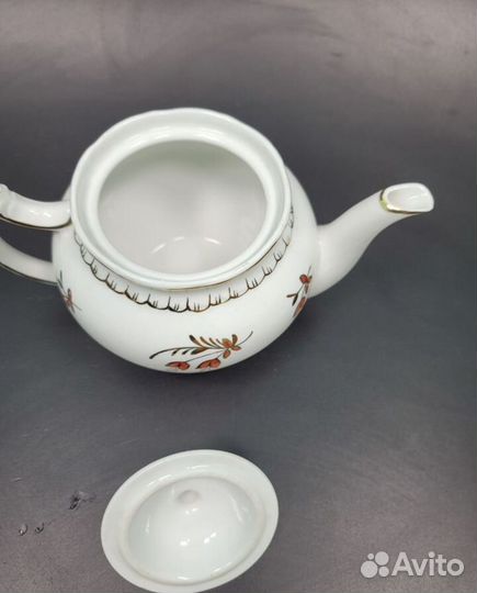 Чайник чайная пара сервиз Барбарис Вербилки СССР