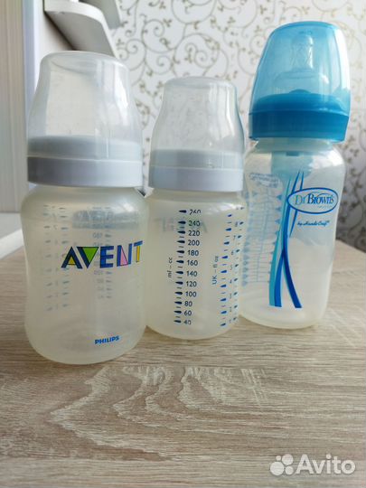 Бутылочки авент