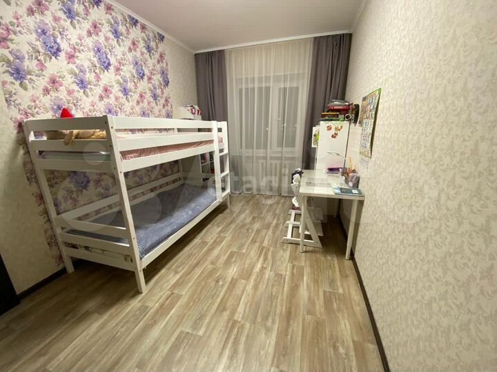 2-к. квартира, 55,4 м², 3/9 эт.