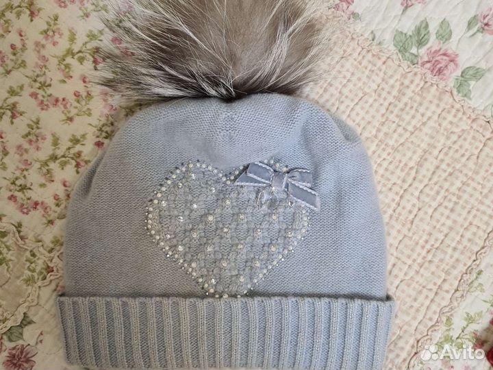 Шапочки зимние для девочки, Noble people