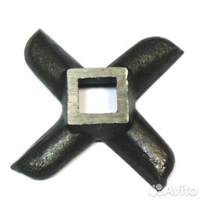 Нож д/мясорубки (крест) металл, d4.8см (889-193)