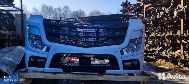 Бампер в сборе (Ноускат) Мерседес Актрос мп 4