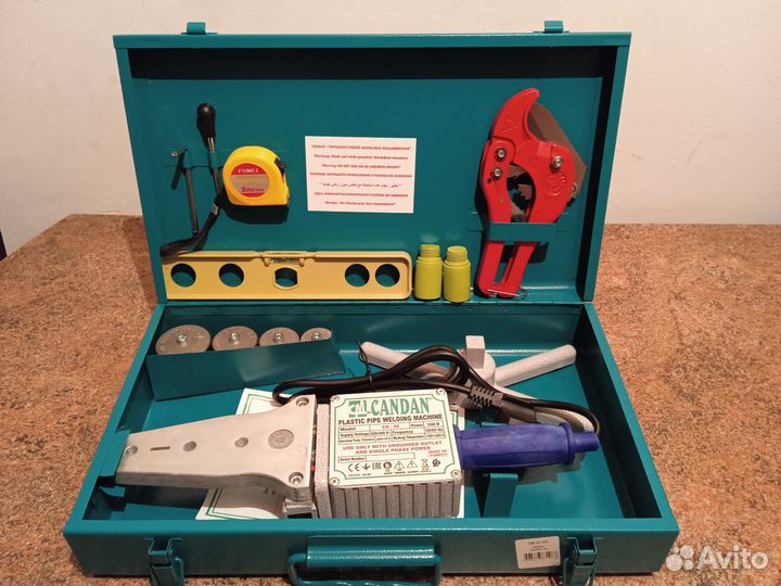 Аппарат для раструбной сварки candan CM-06 SET.*