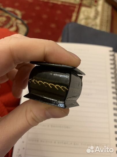 Палех шкатулка для кольца