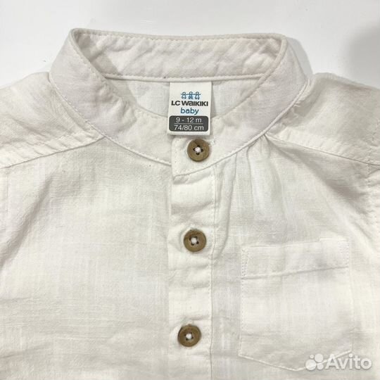 Рубашка для мальчика 74 80