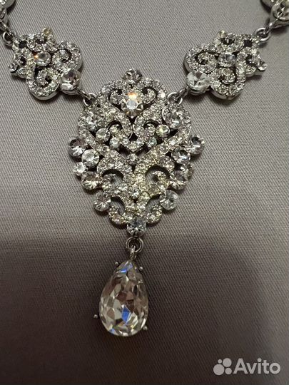 Колье и серьги набор