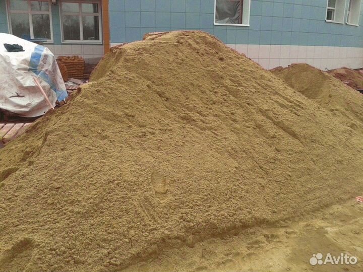 Песок \ Щебень карьерный оптом от трех кубов