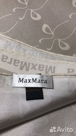 Шёлковый платок MaxMara в брендовой упаковке