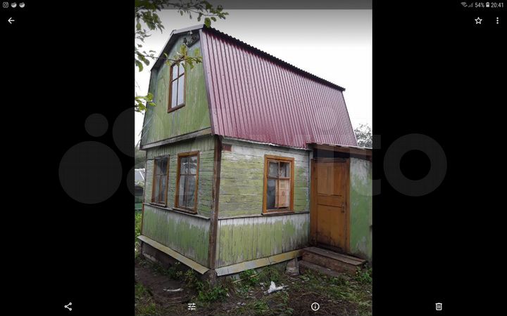 Дача 50 м² на участке 6 сот.