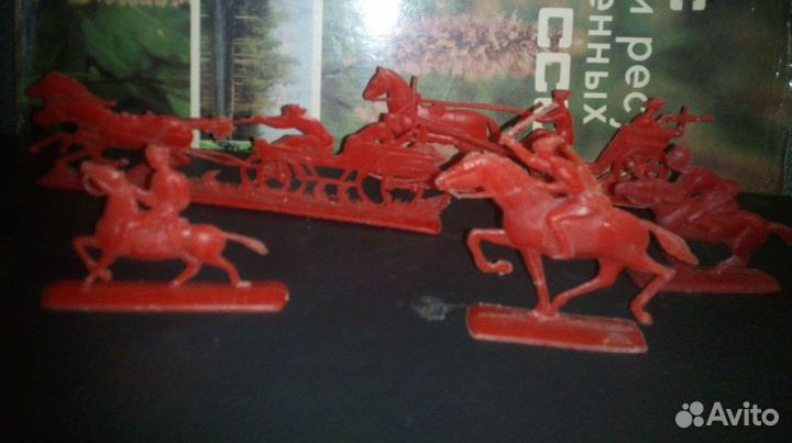 Солдаты конница СССР будёновцы