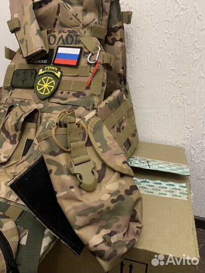 Бронежилет плитник + напашник