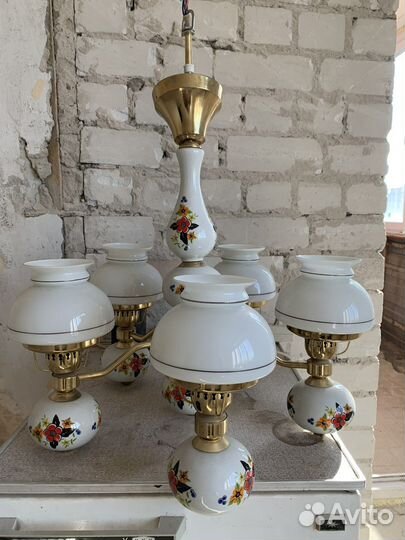 Люстра ретро винтаж СССР