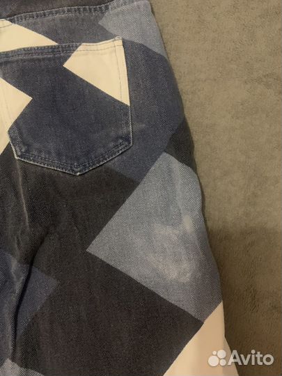 Джинсы женские широкие