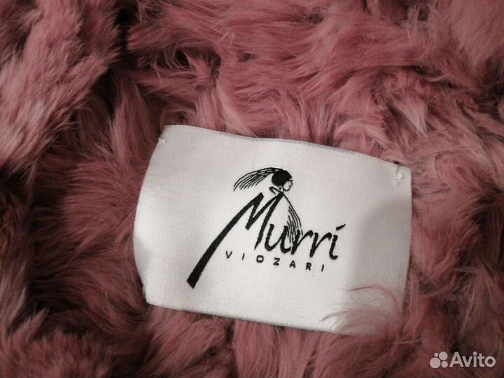 Шапка берет натуральный кролик