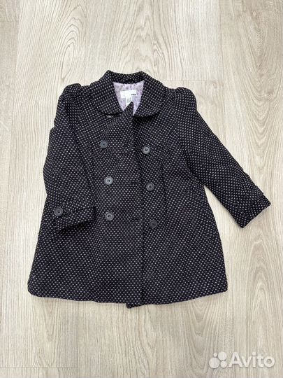 Пальто на девочку 110