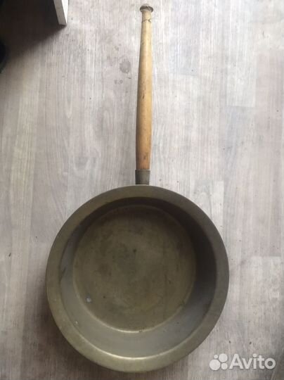 Латунный таз для варенья