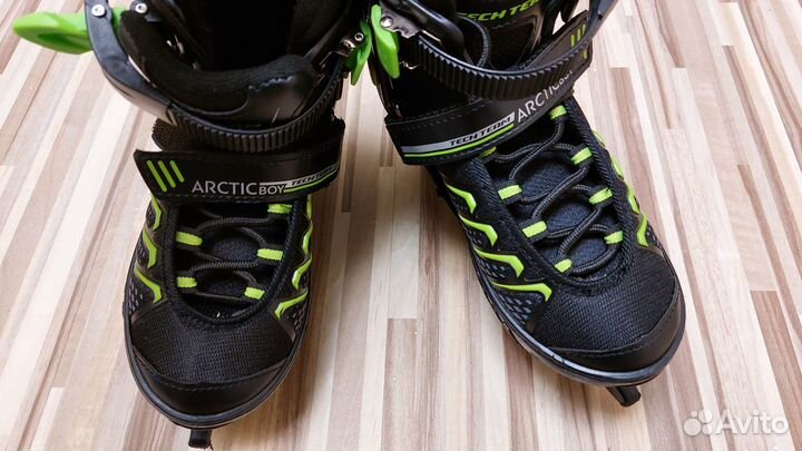 Раздвижные детские коньки 33-36 р-р 2 пары