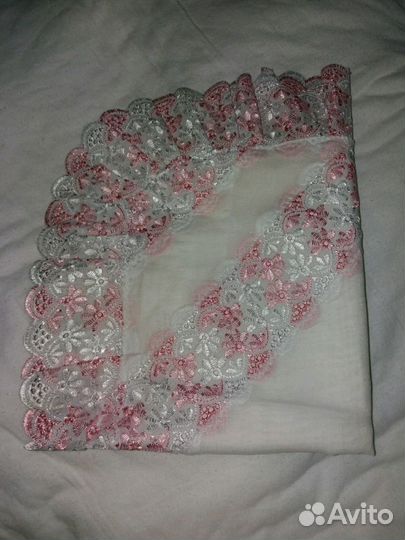 Шикарный белоснежный плед