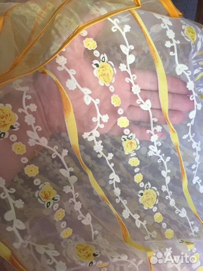 Штора тюль на кухню