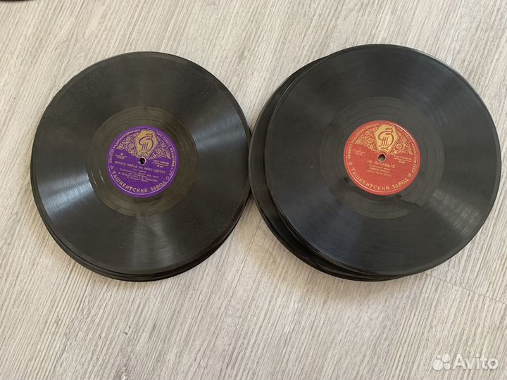 СССР пластинки твёрдые