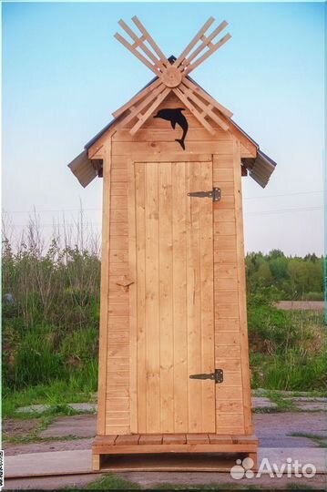 Дачный туалет с установкой JWL459