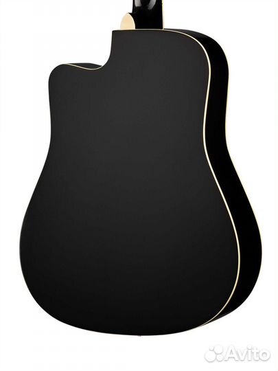 Caraya F601-BK Акустическая гитара, с вырезом