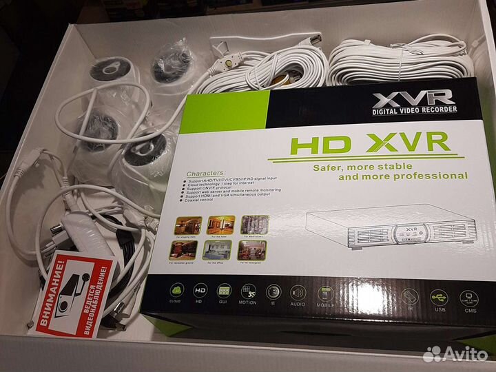 Комплект видеонаблюдения