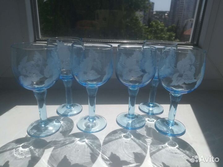 Фужеры рюмки. Винтаж