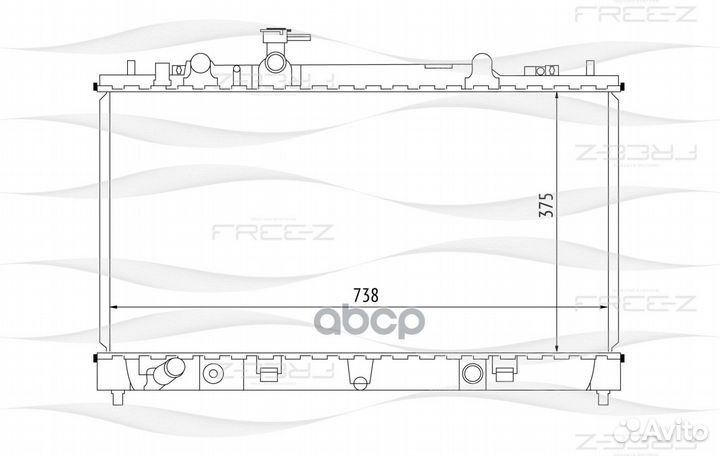 Радиатор KK0241 free-Z