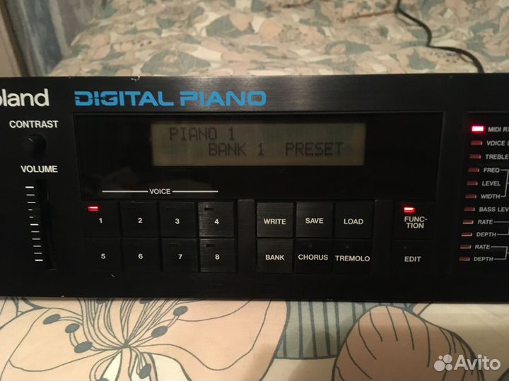 Roland MKS-20 (1986) - лучший модуль электропиано