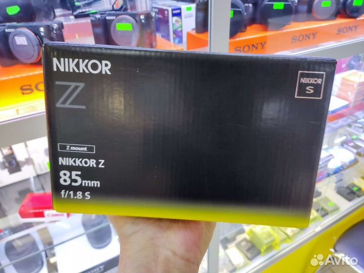 Nikon 85mm f/1.8 S Nikkor Z новый в упаковке