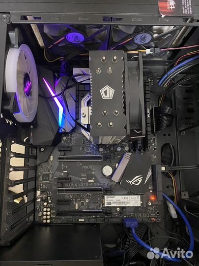 Материнская плата asus strix x370 -F gaming