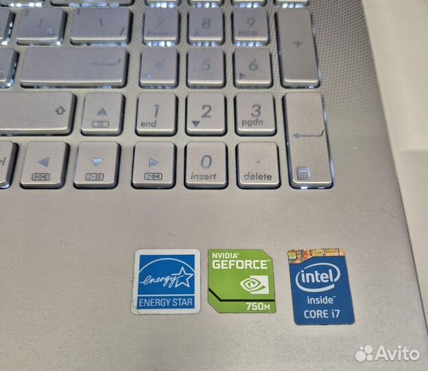 Алюминиевый Мощнейший Asus Intel Core i7-4700HQ