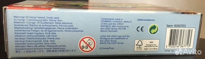 Lego 10766 Toy Story 4 Вуди на Автомобиле