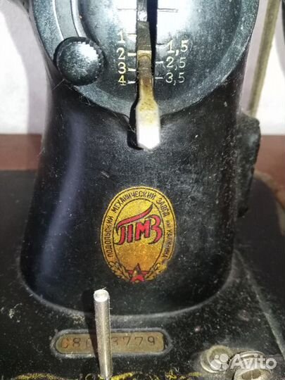 Швейная машинка пмз ножная