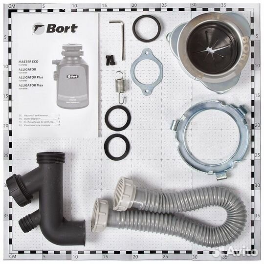 Измельчитель пищевых отходов bort Alligator Max